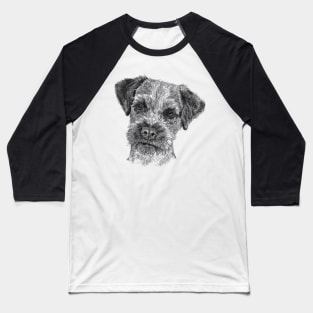 Border Terrier dog Baseball T-Shirt